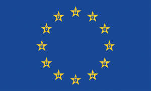 EU flag with locks