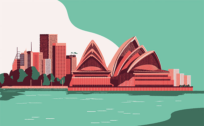 Sydney illustration