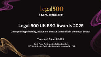 Legal 500 UK ESG Awards 2025 – nominations now open